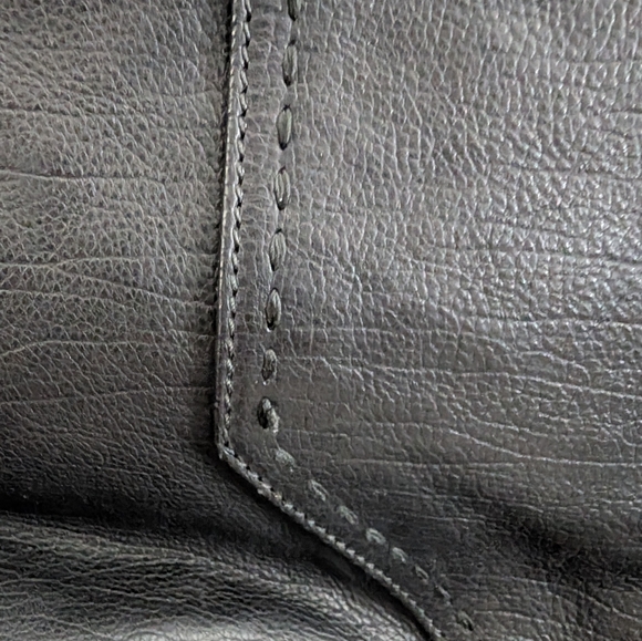 YSL Black Leather Handbag - Picture 10 of 15